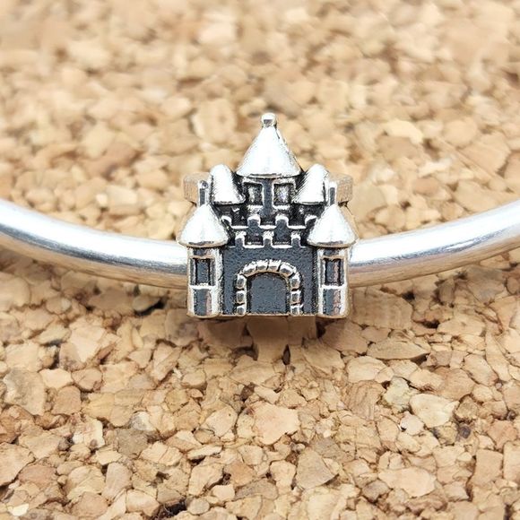 Charmed Jewelry - 5/$25 ❤️ SILVER DISNEY PRINCESS CASTLE CHARM FOR PANDORA BRACELETS